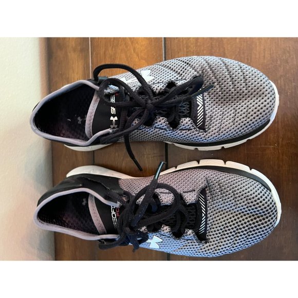 Under Armour  SpeedForm Fortis Black Grey Running - Women's 7 1270230-001 - Picture 4 of 11